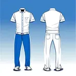 blue pants image